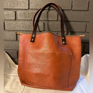Medium Brown PLG Tote